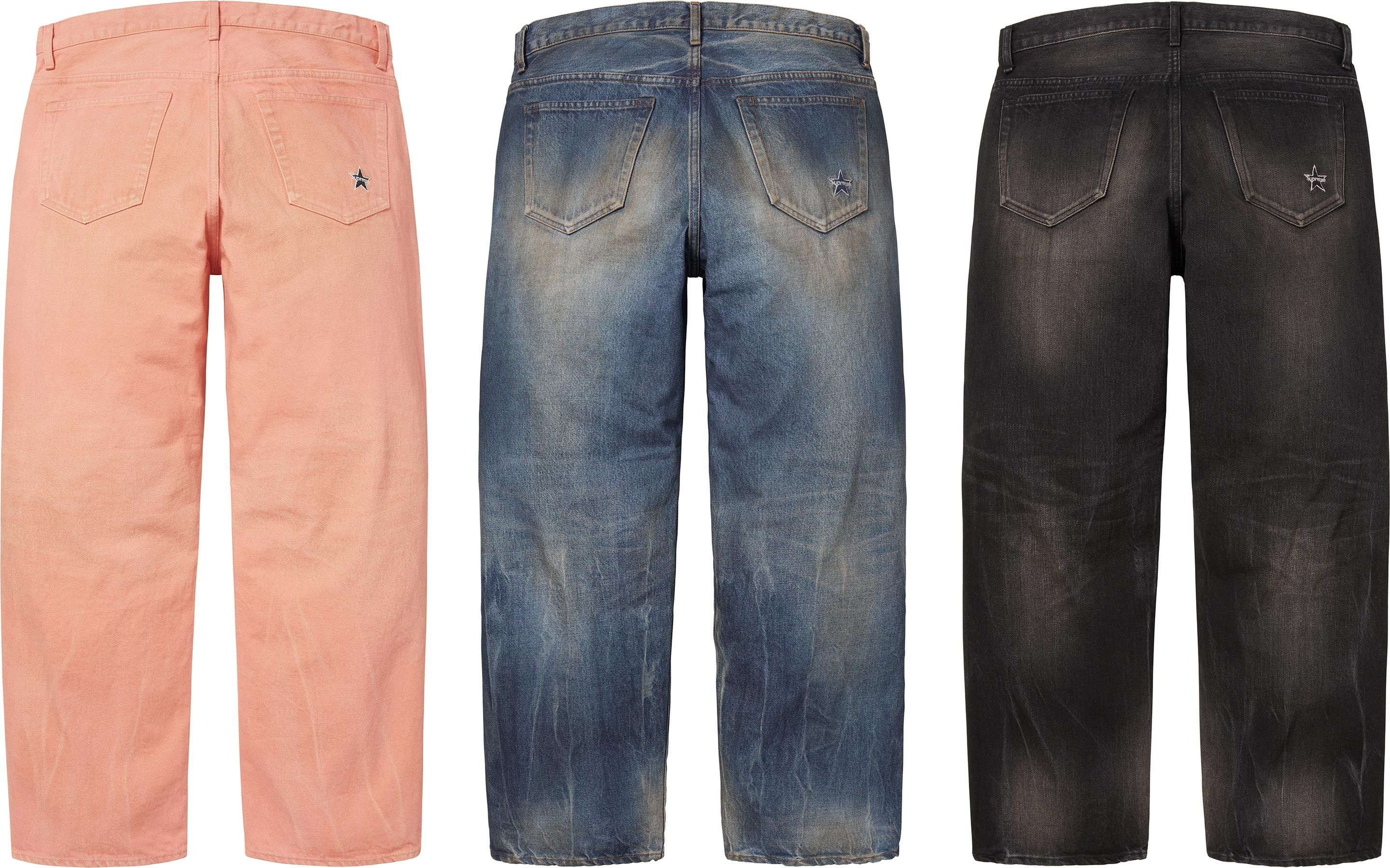Distressed Loose Fit Selvedge Jean view 10